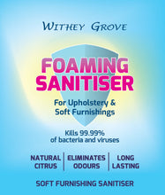 Load image into Gallery viewer, (6 pack) Foaming Sanitiser - for Upholstery &amp; Soft Furnishings
