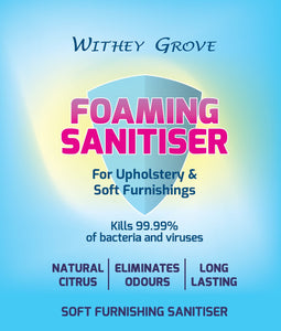 (6 pack) Foaming Sanitiser - for Upholstery & Soft Furnishings