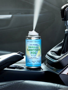 (3pack) - Vehicle and Small Room - Sanitiser Fog / Fogger - 150ml can - Fragrance Free - Decontamination